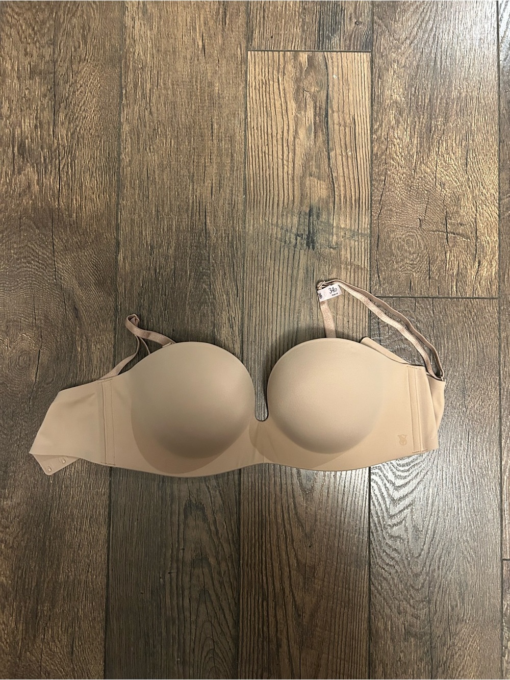 Victoria's Secret Nude Strapless Bra